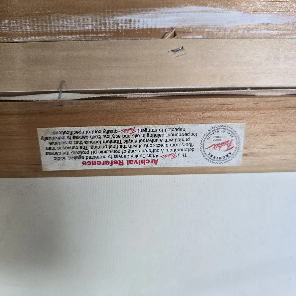 Vintage Mediterranean Village Painting Heinz Rosien Framed 30x24 Coastal MCM Art - Picture 5 of 9